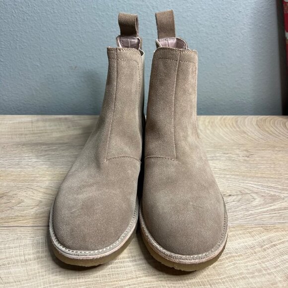 NWOB Civil Regime Men's Leather Suede Chelsea Boots Pull On Ankle Boot Size 7 - Picture 2 of 8